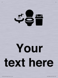 DV10932: Custom information: Toilets WC and Wash Basin with Sanitary Bin