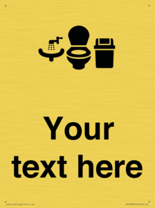 DV10932: Custom information: Toilets WC and Wash Basin with Sanitary Bin