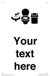 DV10932: Custom information: Toilets WC and Wash Basin with Sanitary Bin