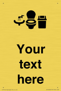 DV10932: Custom information: Toilets WC and Wash Basin with Sanitary Bin