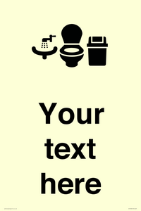 DV10932: Custom information: Toilets WC and Wash Basin with Sanitary Bin