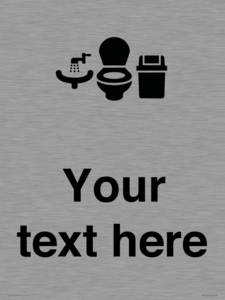 DV10932: Custom information: Toilets WC and Wash Basin with Sanitary Bin