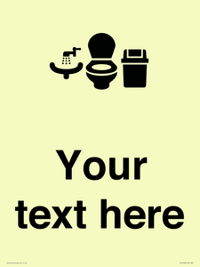 DV10932: Custom information: Toilets WC and Wash Basin with Sanitary Bin