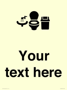 DV10932: Custom information: Toilets WC and Wash Basin with Sanitary Bin