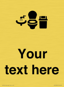 DV10932: Custom information: Toilets WC and Wash Basin with Sanitary Bin