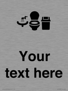 DV10932: Custom information: Toilets WC and Wash Basin with Sanitary Bin