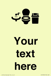 DV10932: Custom information: Toilets WC and Wash Basin with Sanitary Bin