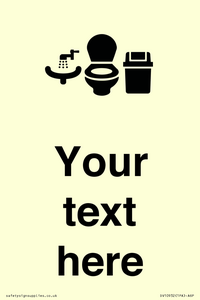 DV10932: Custom information: Toilets WC and Wash Basin with Sanitary Bin