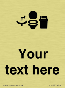 DV10932: Custom information: Toilets WC and Wash Basin with Sanitary Bin