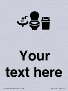 DV10932: Custom information: Toilets WC and Wash Basin with Sanitary Bin