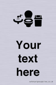 DV10932: Custom information: Toilets WC and Wash Basin with Sanitary Bin