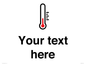DV10934: Custom information: Thermometer