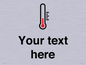 DV10934: Custom information: Thermometer