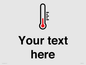 DV10934: Custom information: Thermometer