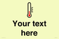DV10934: Custom information: Thermometer