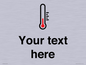 DV10934: Custom information: Thermometer