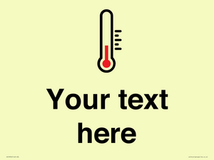 DV10934: Custom information: Thermometer