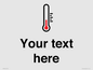 DV10934: Custom information: Thermometer