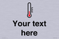 DV10934: Custom information: Thermometer