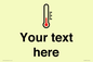 DV10934: Custom information: Thermometer