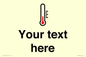 DV10934: Custom information: Thermometer