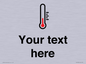 DV10934: Custom information: Thermometer