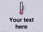 DV10934: Custom information: Thermometer