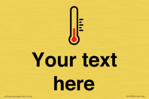 DV10934: Custom information: Thermometer