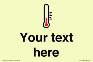 DV10934: Custom information: Thermometer