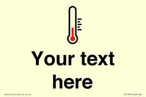 DV10934: Custom information: Thermometer