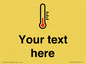 DV10934: Custom information: Thermometer