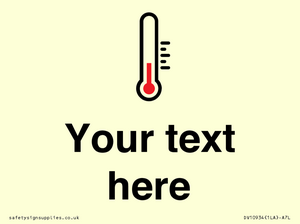 DV10934: Custom information: Thermometer