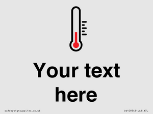 DV10934: Custom information: Thermometer