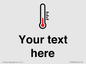 DV10934: Custom information: Thermometer