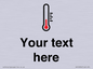 DV10934: Custom information: Thermometer