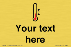 DV10934: Custom information: Thermometer