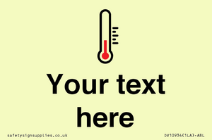 DV10934: Custom information: Thermometer