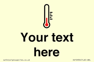 DV10934: Custom information: Thermometer