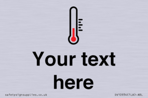 DV10934: Custom information: Thermometer