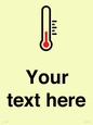 DV10934: Custom information: Thermometer