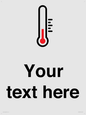 DV10934: Custom information: Thermometer