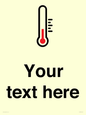DV10934: Custom information: Thermometer