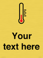 DV10934: Custom information: Thermometer