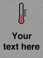 DV10934: Custom information: Thermometer