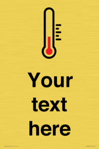 DV10934: Custom information: Thermometer