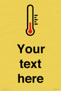 DV10934: Custom information: Thermometer
