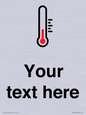 DV10934: Custom information: Thermometer