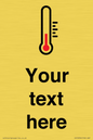 DV10934: Custom information: Thermometer