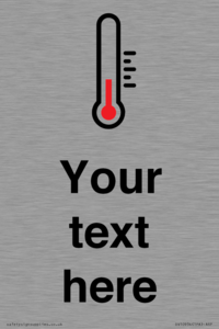 DV10934: Custom information: Thermometer