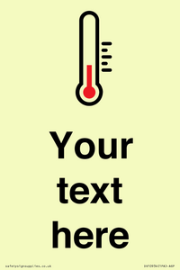 DV10934: Custom information: Thermometer